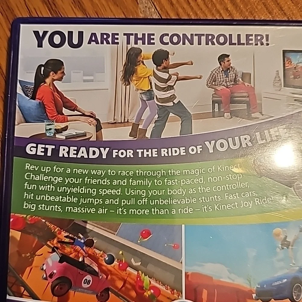 XBOX 360 KINECT - KINECT JOY RIDE LIKE NEW